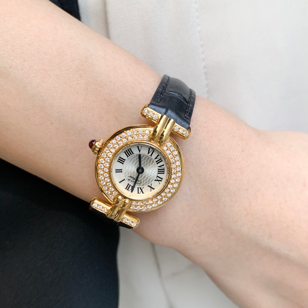 【钻石加工案例】卡地亚Ronde Must de Cartier系列腕表