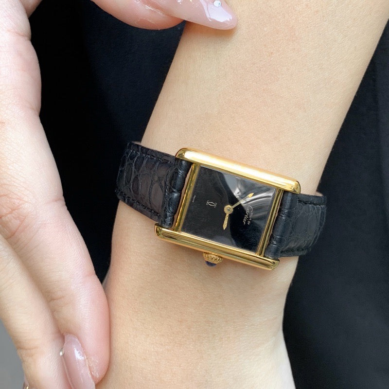 Mast Tank SM 手动上链黑色表盘金色