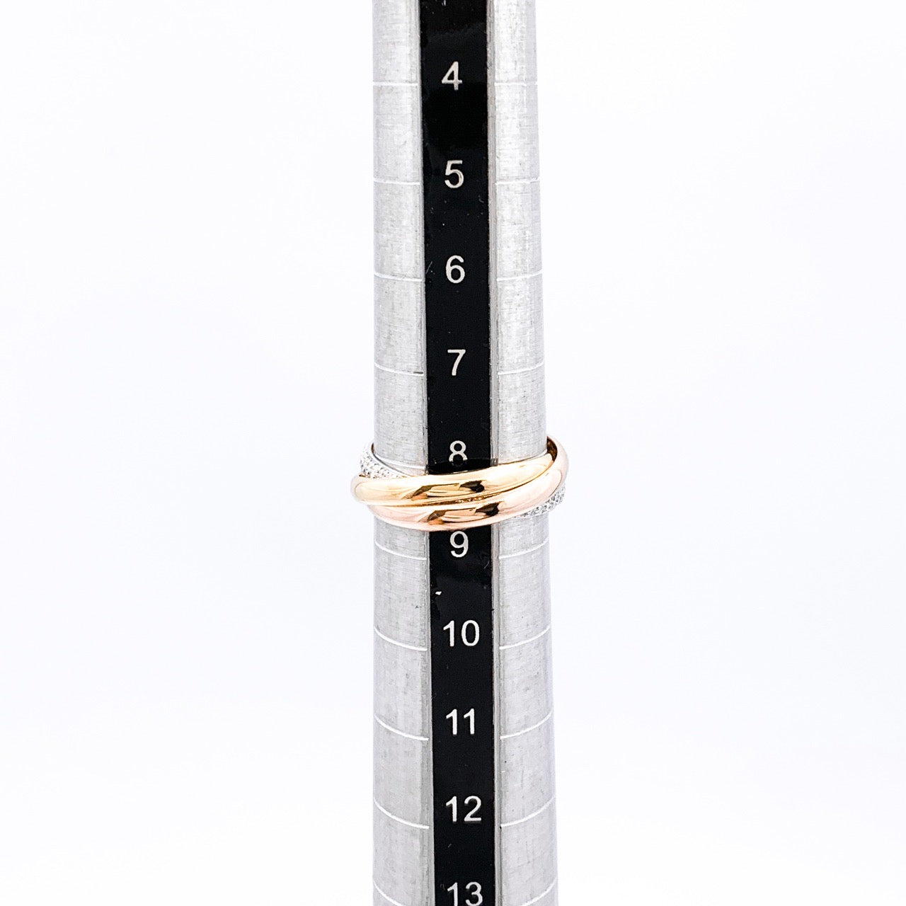 Trinity ring size 9 SM diamond