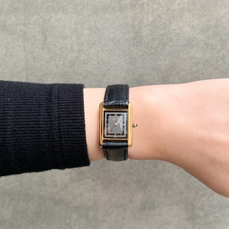 マストタンク SM グレー×ブラックローマン文字盤 ゴールド