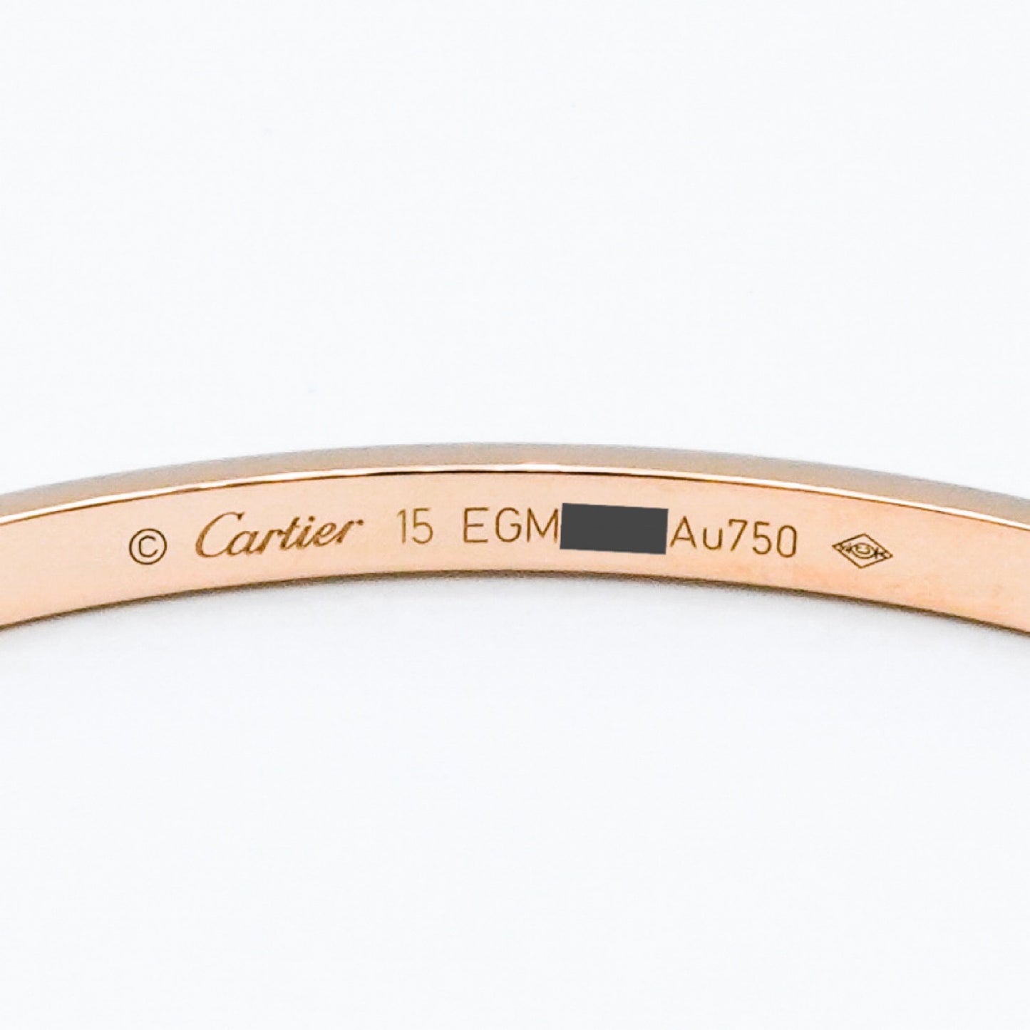 Love Bracelet #15 SM PG Diamond 