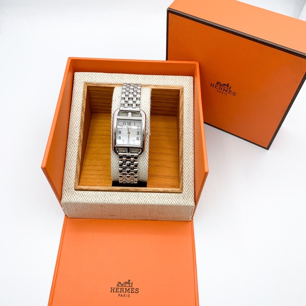 Cape Cod SS White Shell Dial Bracelet