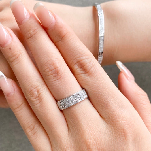 【ダイヤ加工事例】ラブリング WG 15号