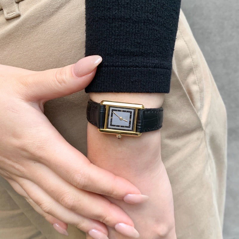 マストタンク SM グレー×ブラックローマン文字盤 ゴールド