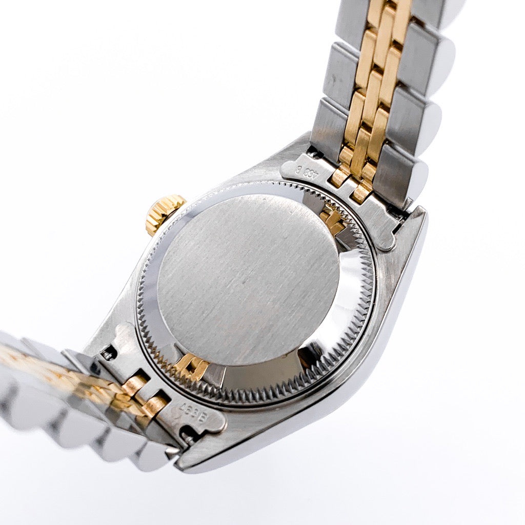 デイトジャスト 10P新ダイヤ シャンパン文字盤 コンビ 69173G