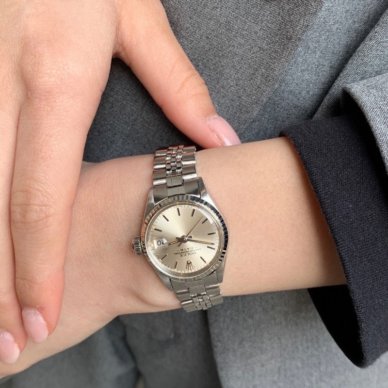 オイスター デイト シルバー 6517