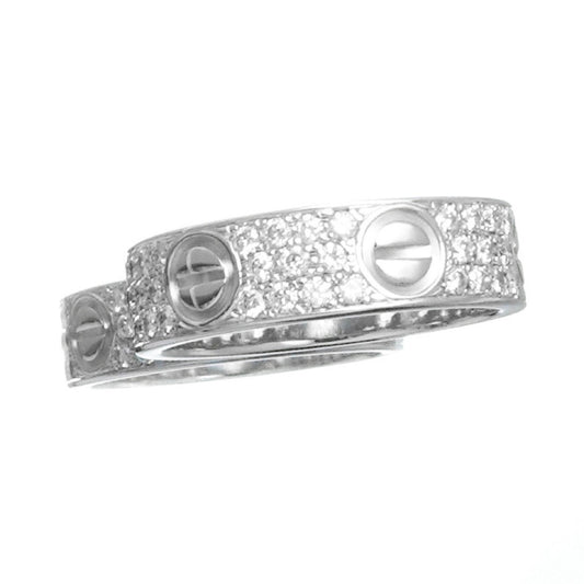 Love Ring Size 12 WG Diamond 