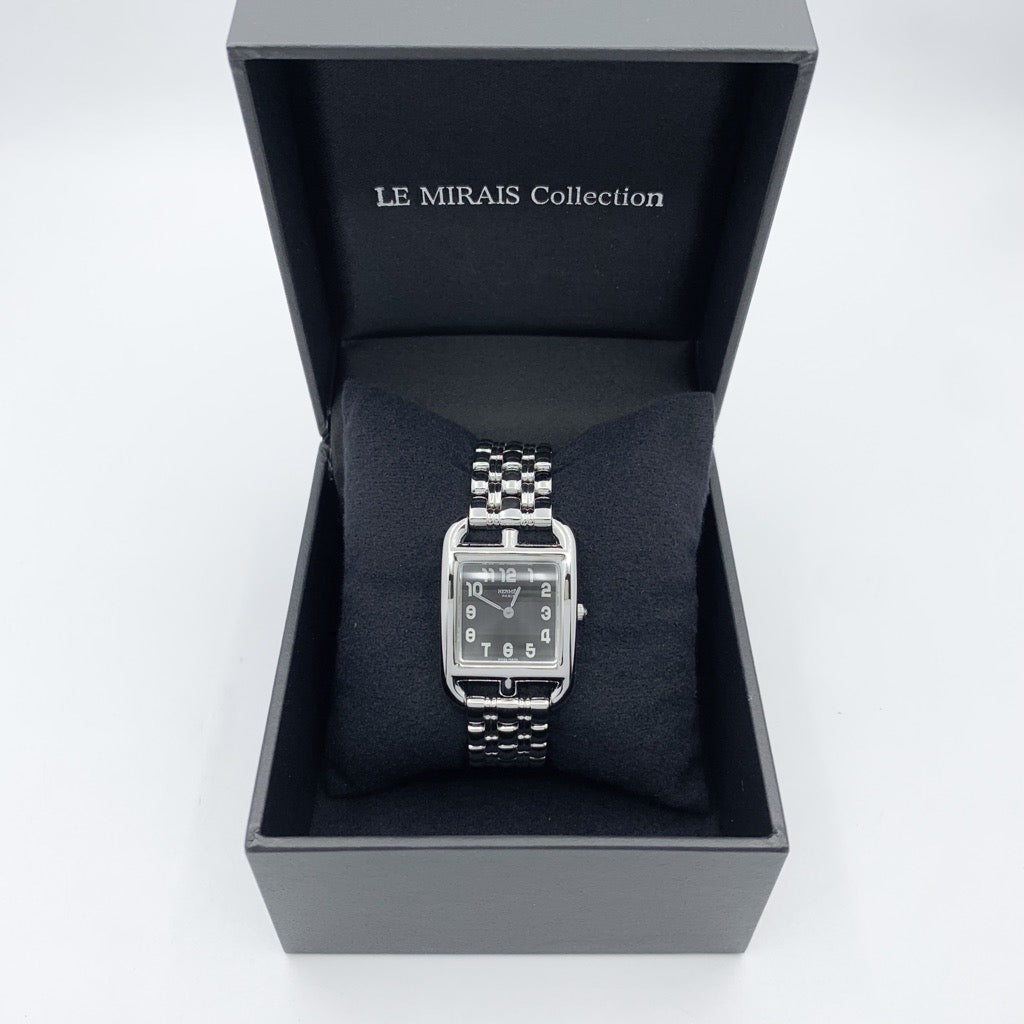 Cape Cod Black Dial Bracelet SS 
