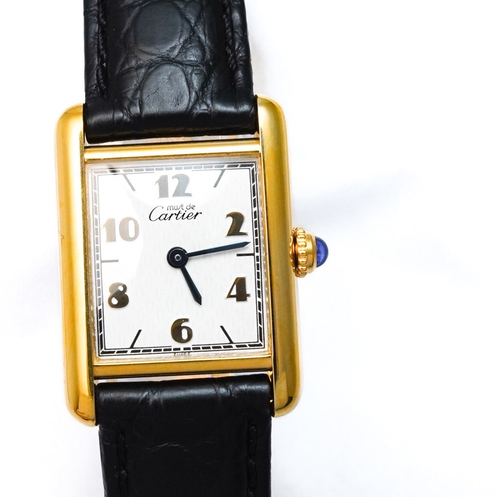 Mast Tank Fly Arabic Dial SM Gold
