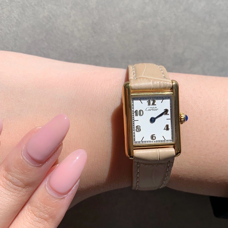 Mast Tank Fly Arabic Dial SM Gold