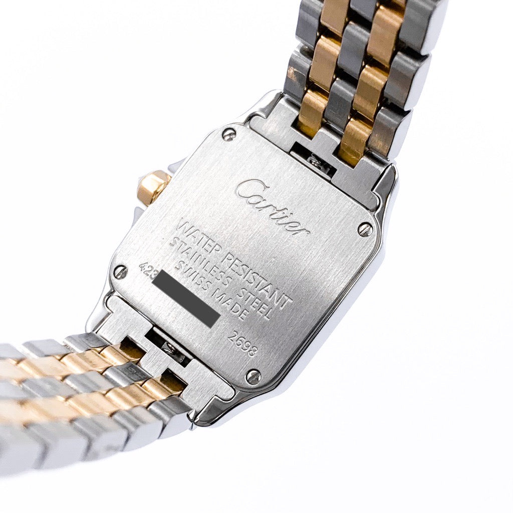 Santos de Cartier SM Two-tone Diamond 