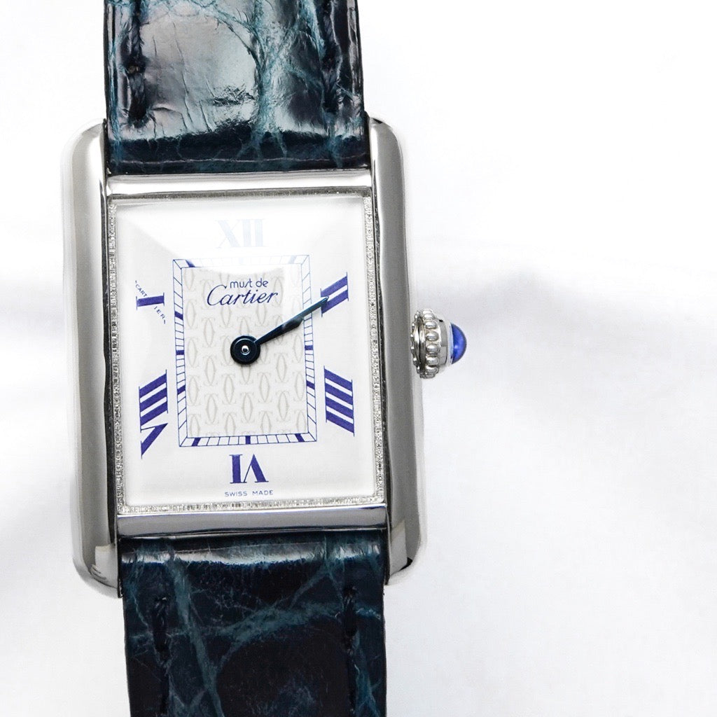 Mast Tank White Roman Dial MM Silver 