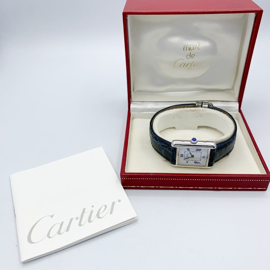 Mast Tank White Roman Dial MM Silver 