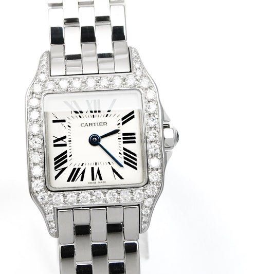 Santos de Cartier SM SS Diamond 