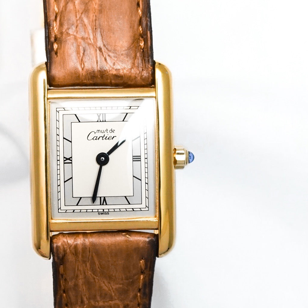 Mast Tank Grey Roman Dial SM Gold 