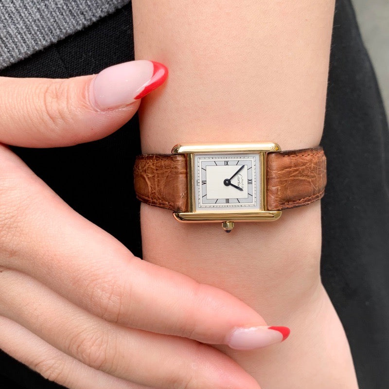 Mast Tank Grey Roman Dial SM Gold 