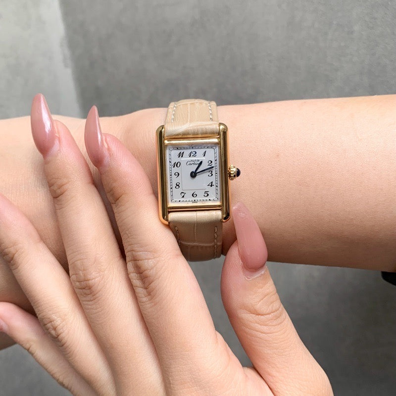Mast Tank Arabic Dial SM Gold 