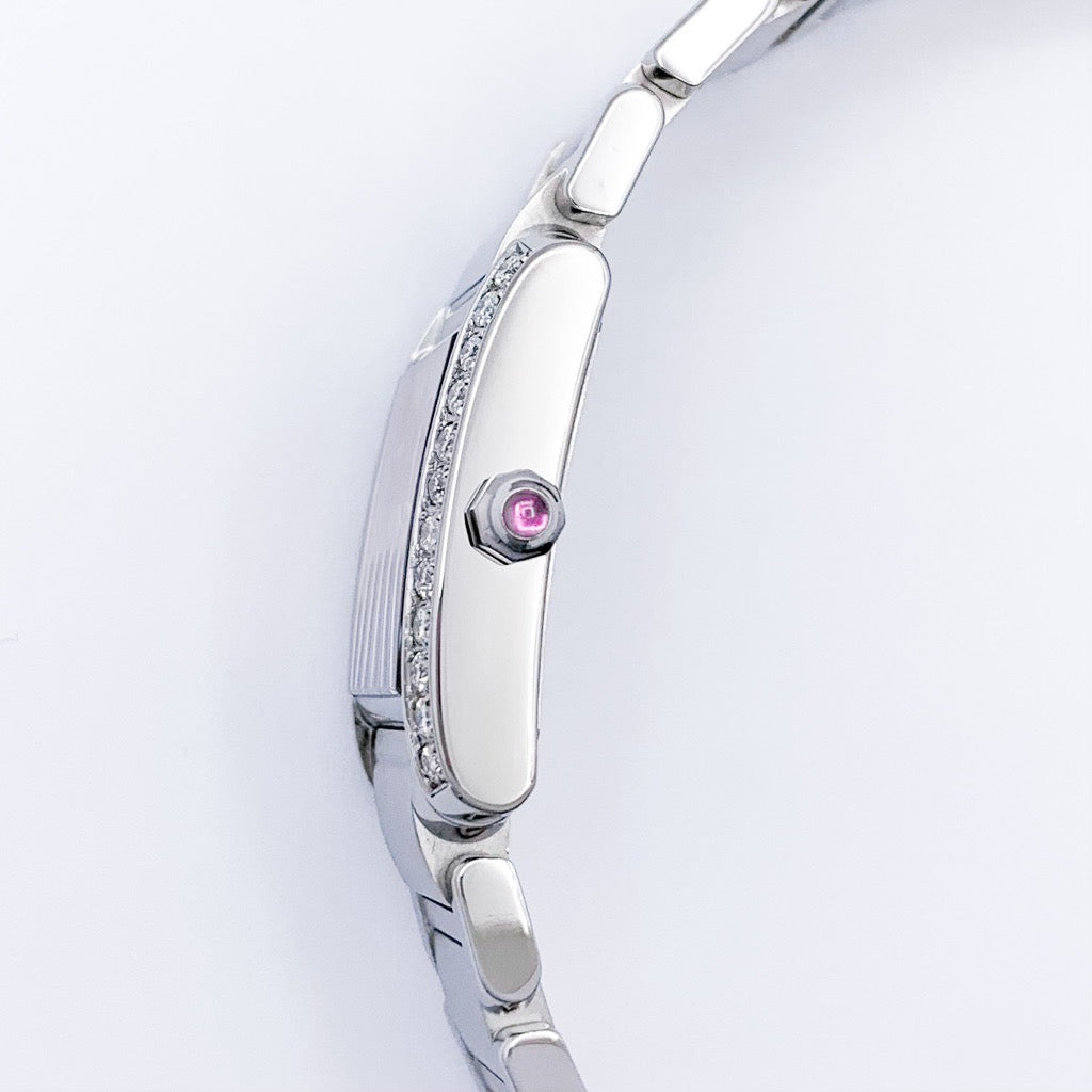 Tank Francaise SM Raspberry Dial Stainless Steel Diamond -Limited Edition- 