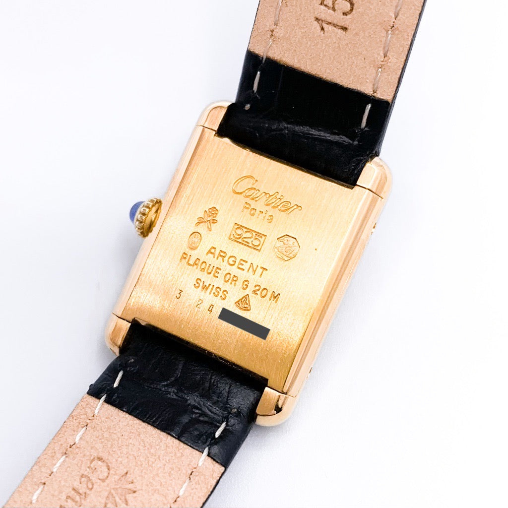 マストタンク SM トリニティ縦ストライプ文字盤 ゴールド