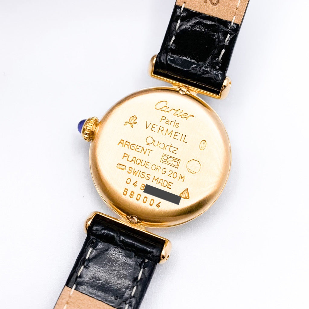 Must Corise Diamond Black Roman Dial Gold Diamond 