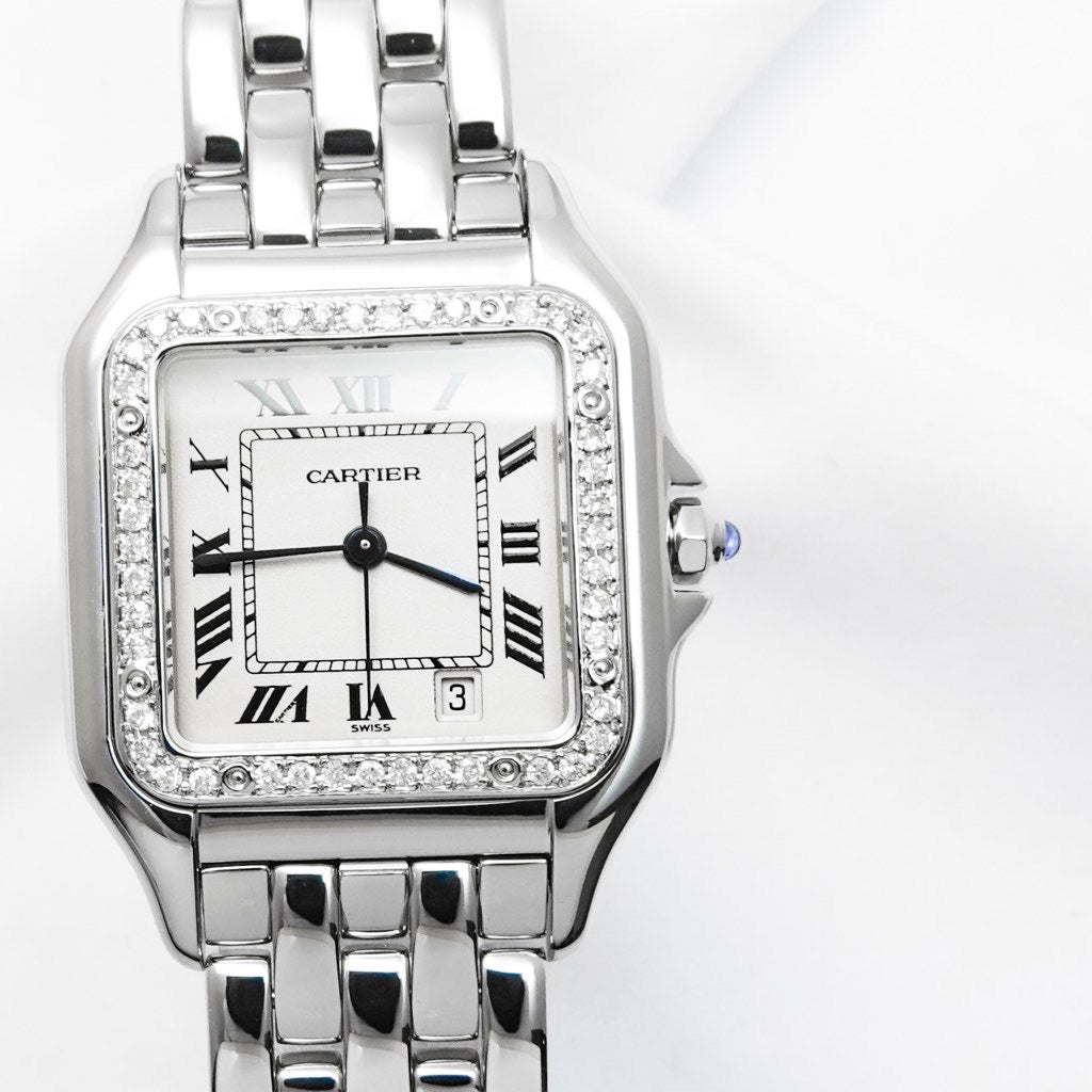 Panthere MM SS Date 3 Hands 1 Diamond 