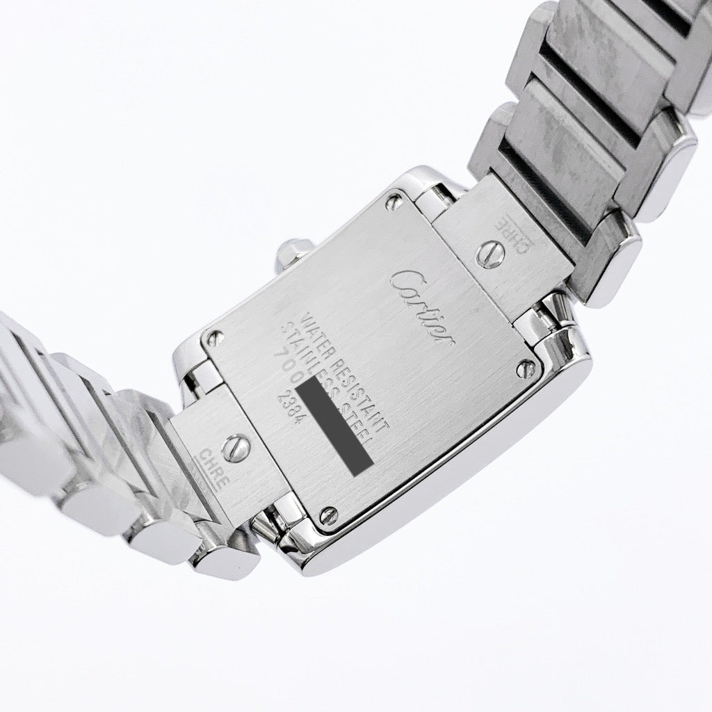 Tank Francaise SM Bezel &amp; Bracelet Full Diamond 