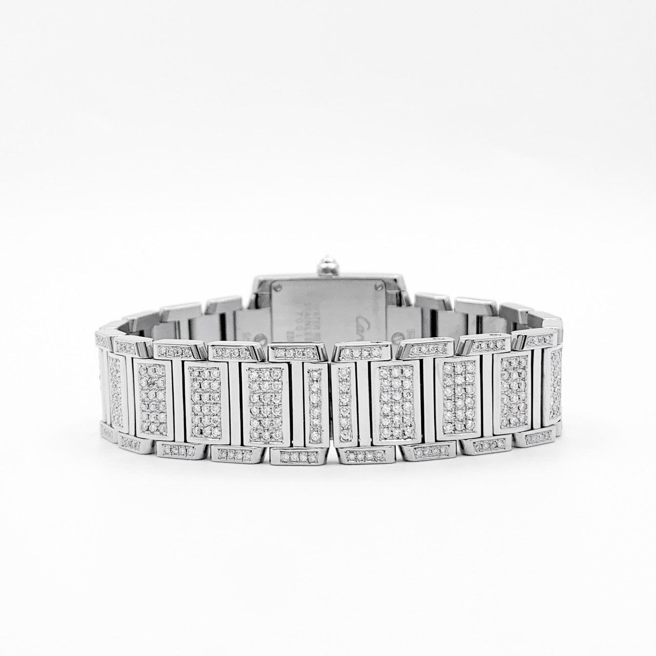 Tank Francaise SM Bezel &amp; Bracelet Full Diamond 