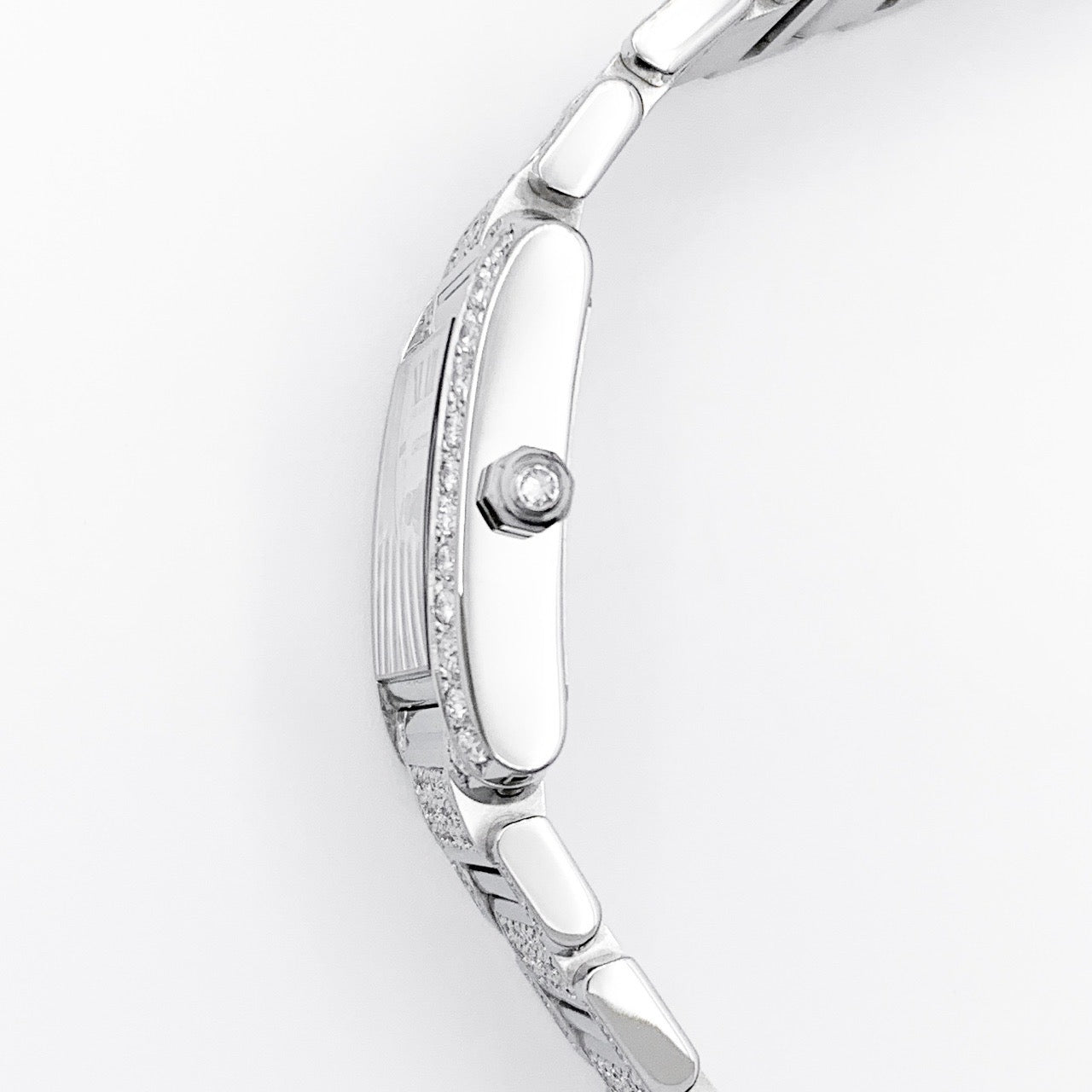 Tank Francaise SM Bezel &amp; Bracelet Full Diamond 