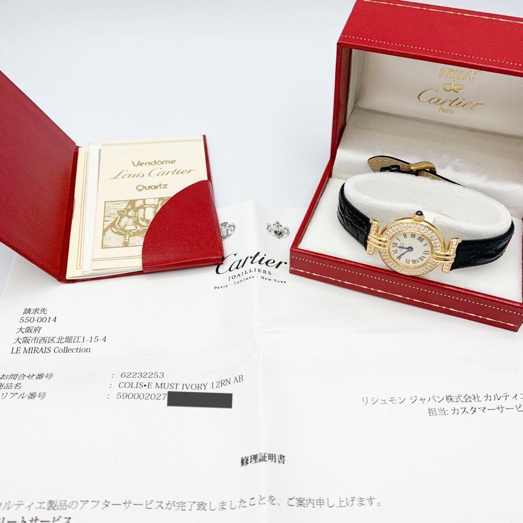 Mast Corise Roman Dial Gold Double Diamond 