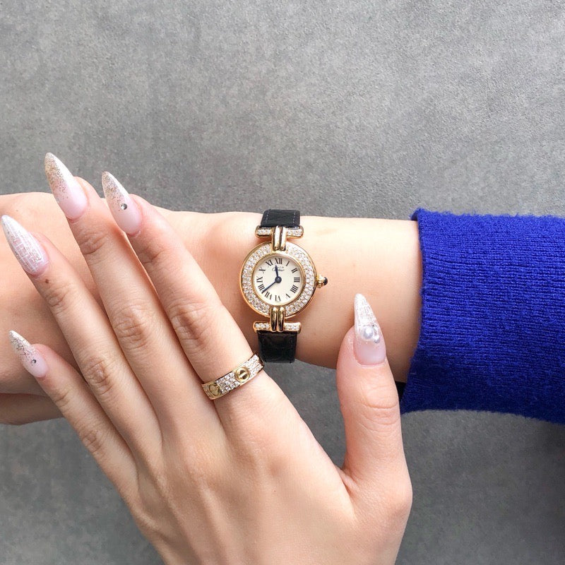 Mast Corise Roman Dial Gold Double Diamond 