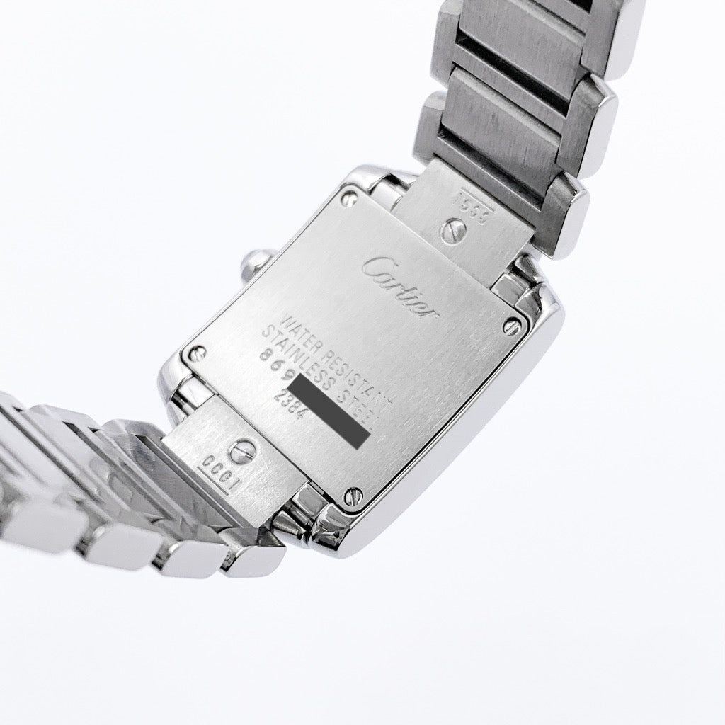 Tank Francaise SM Bezel &amp; Bracelet Side Diamond