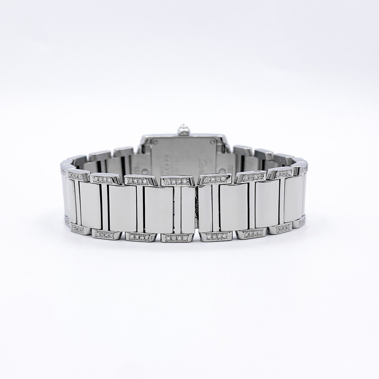 Tank Francaise SM Bezel &amp; Bracelet Side Diamond