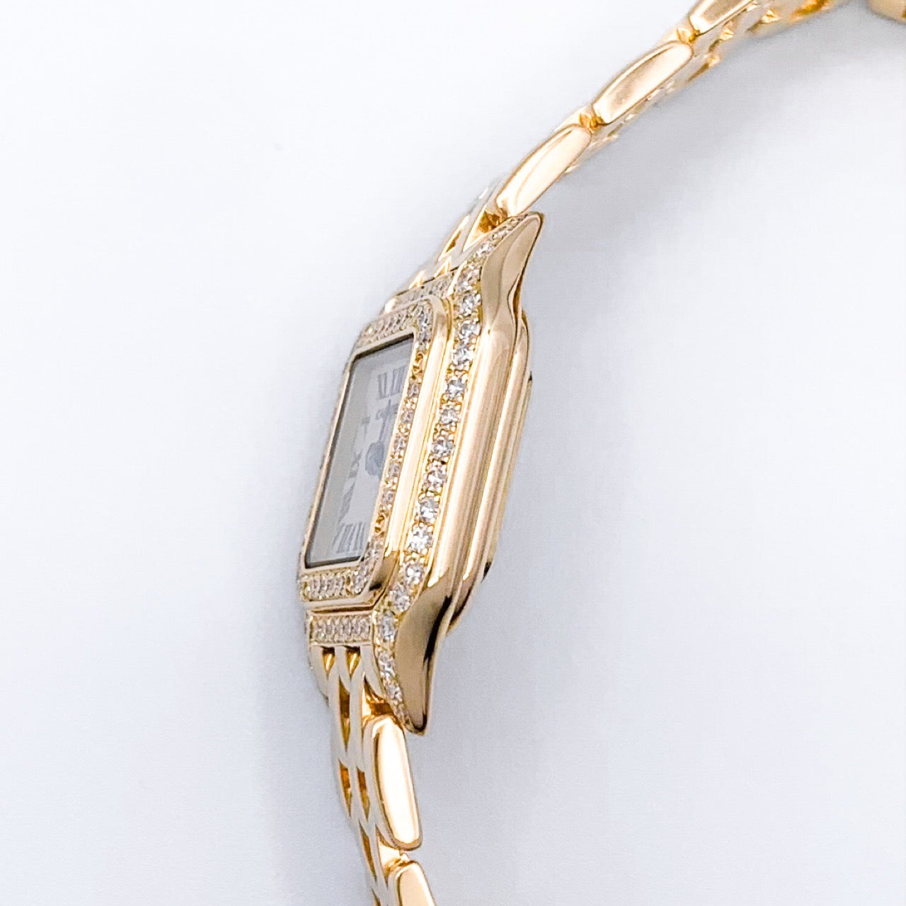 Panther Mini K18 YG Genuine Diamond 