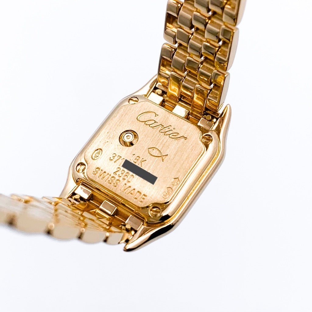 Panther Mini K18 YG Genuine Diamond 