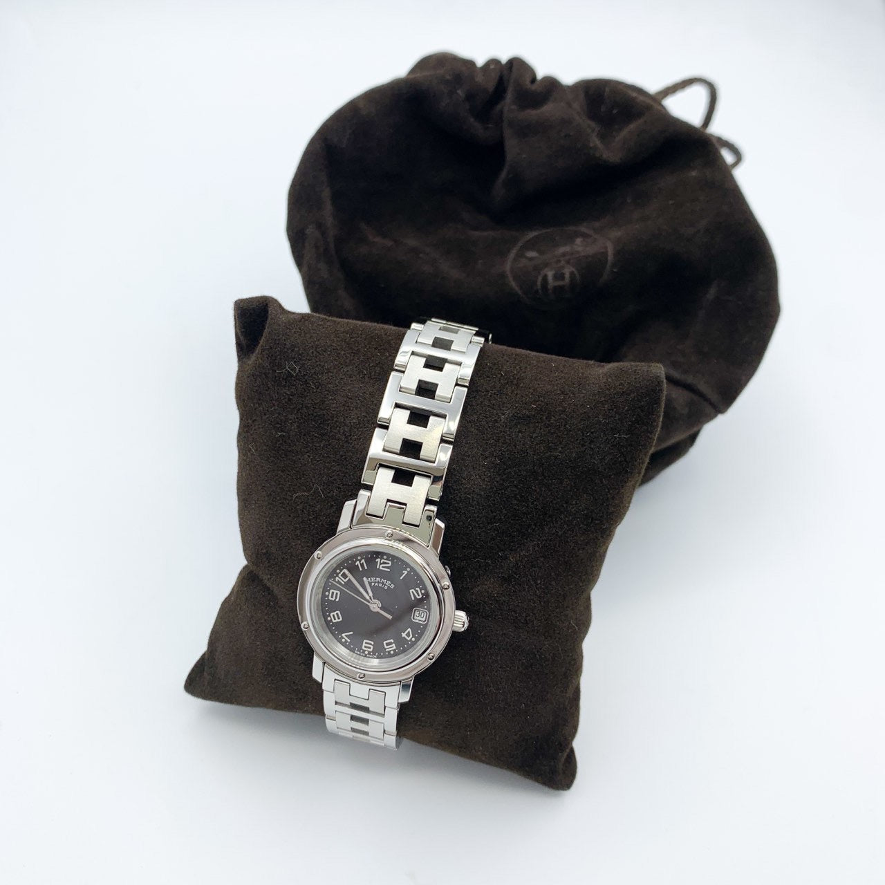 Clipper SS Date Black Dial Bracelet