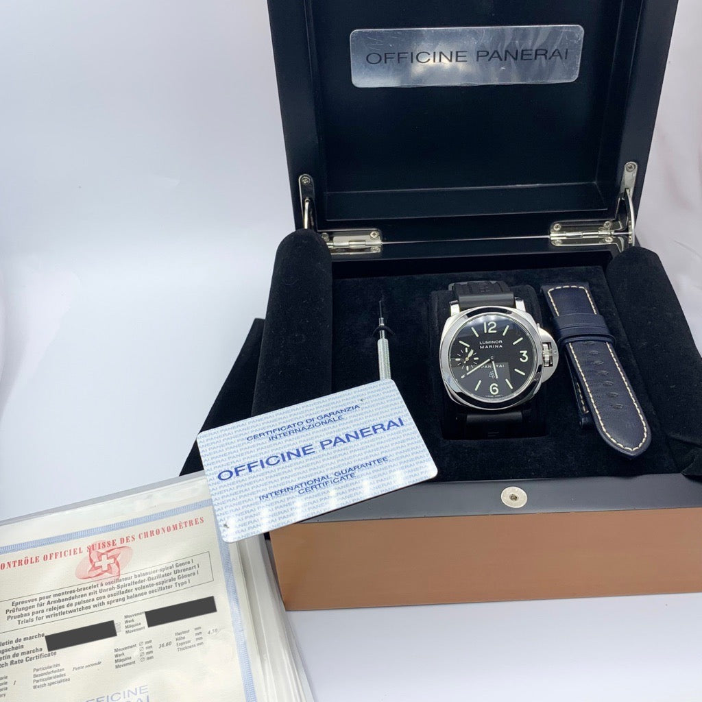 Luminor Marina SS Black Dial PAM00005 