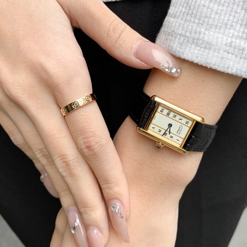 マストタンク 縦ローマン文字盤 SM ゴールド