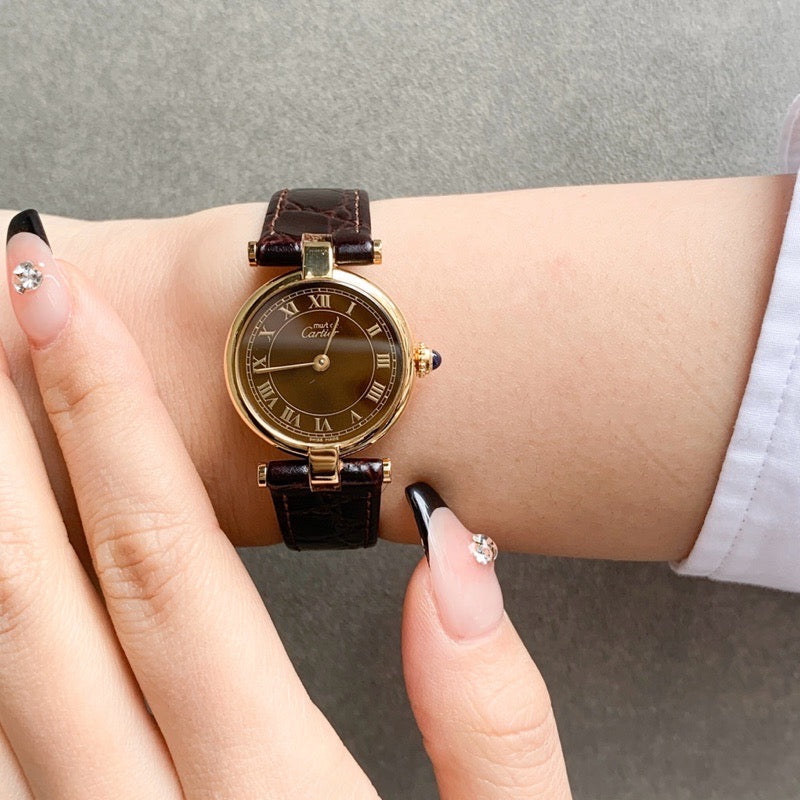 Vendome SM Brown Dial Gold 