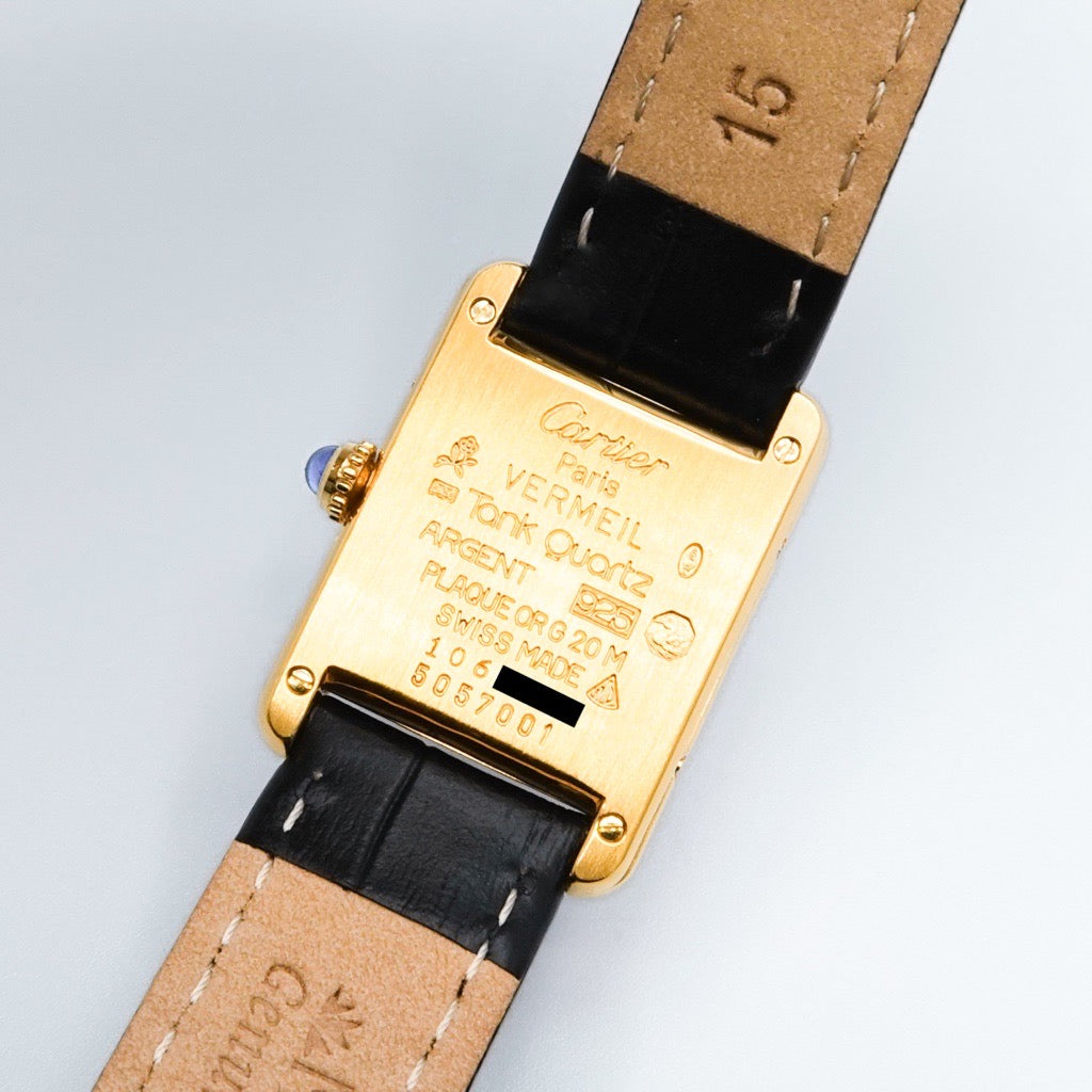 Mast Tank Vertical Roman Dial SM Gold 