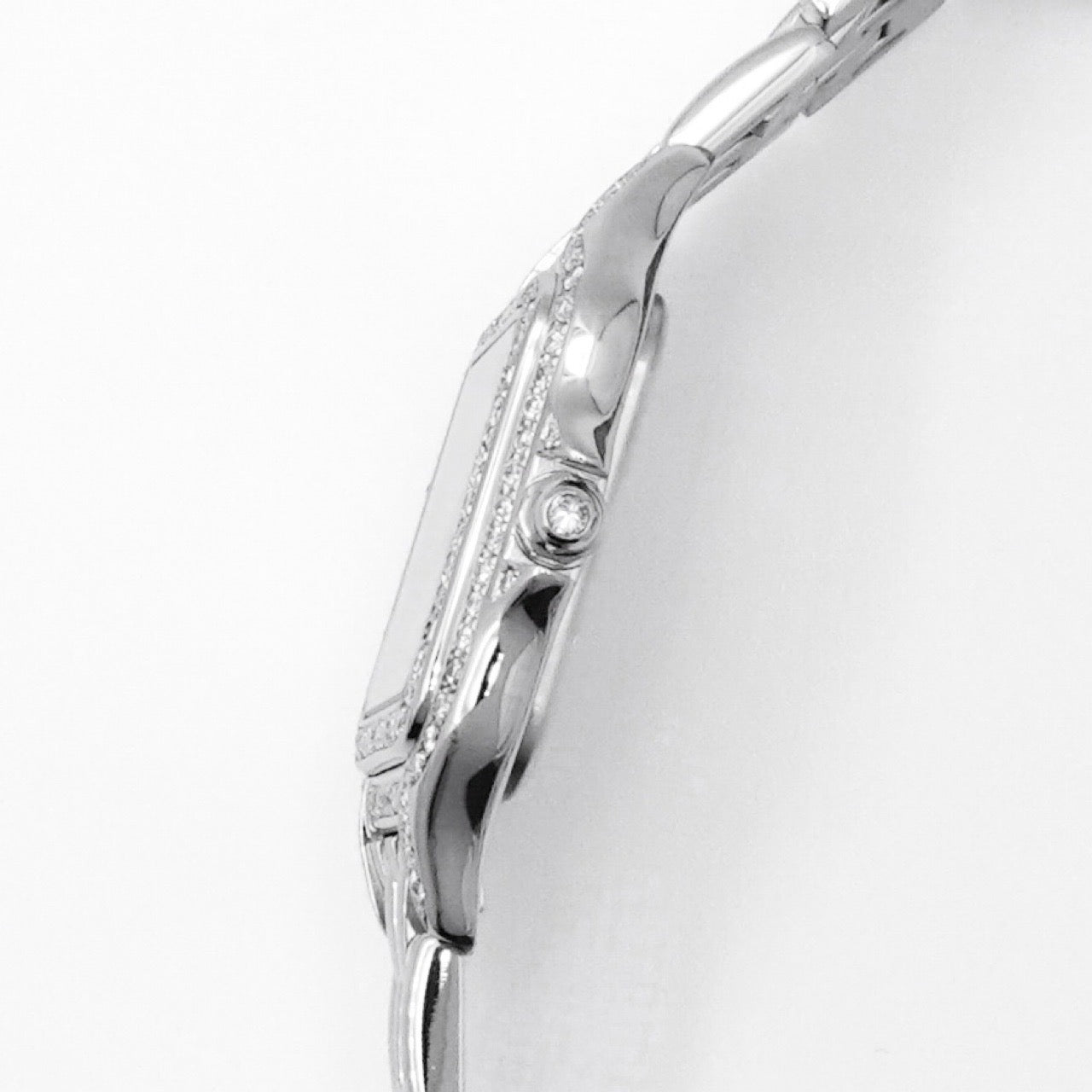 Panthere MM SS Date 3 Hands Double Diamond 