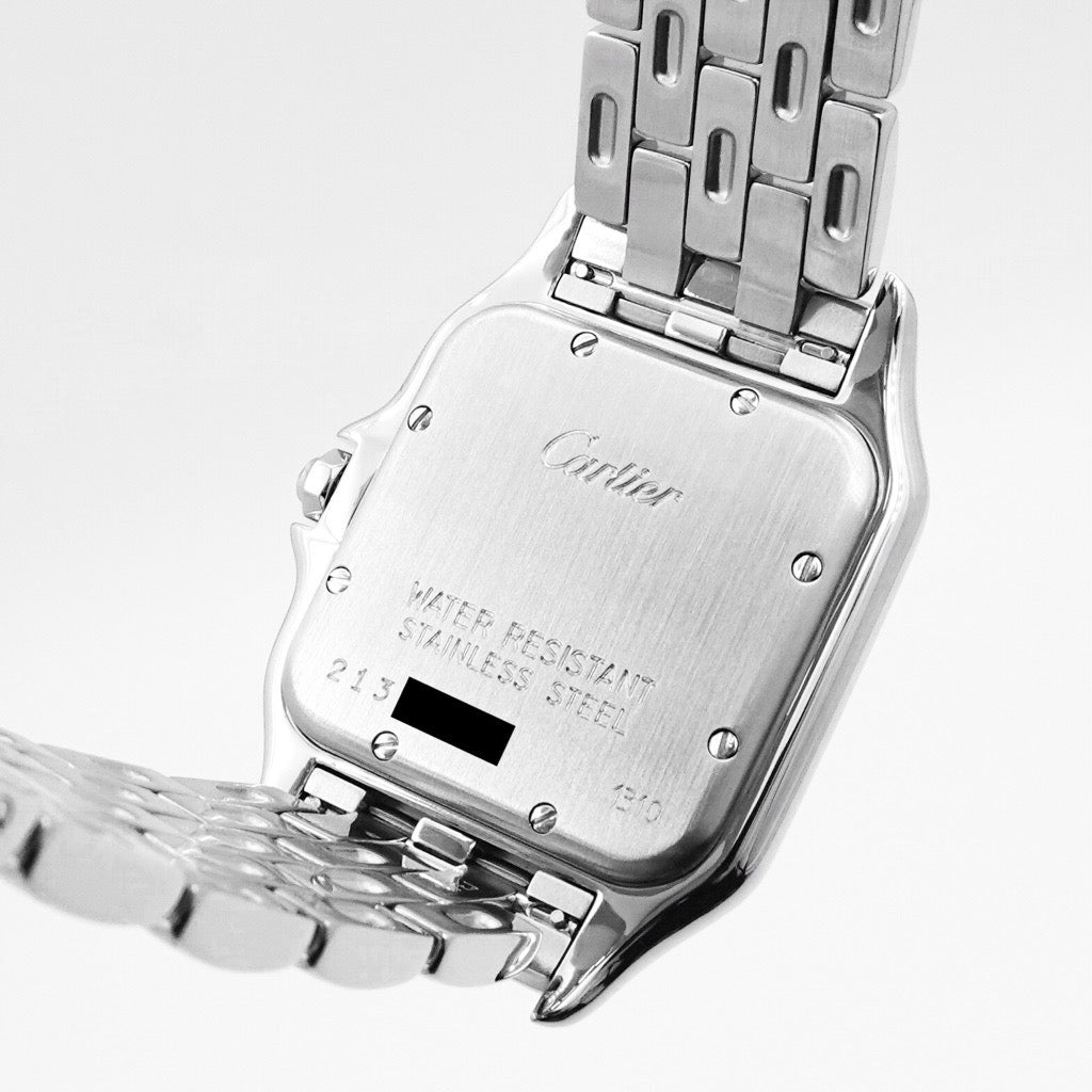 Panthere MM SS Date 3 Hands Double Diamond 