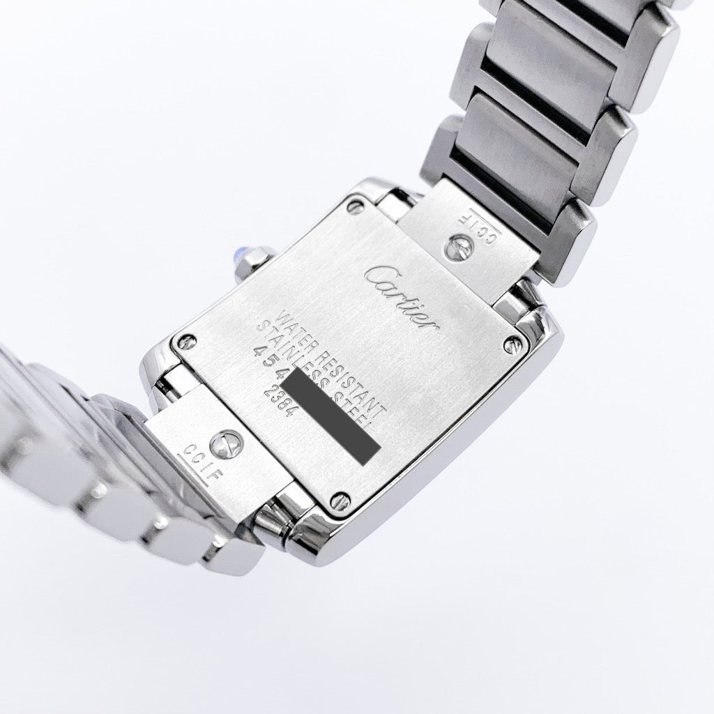 Tank Francaise SM Black Dial Diamond 