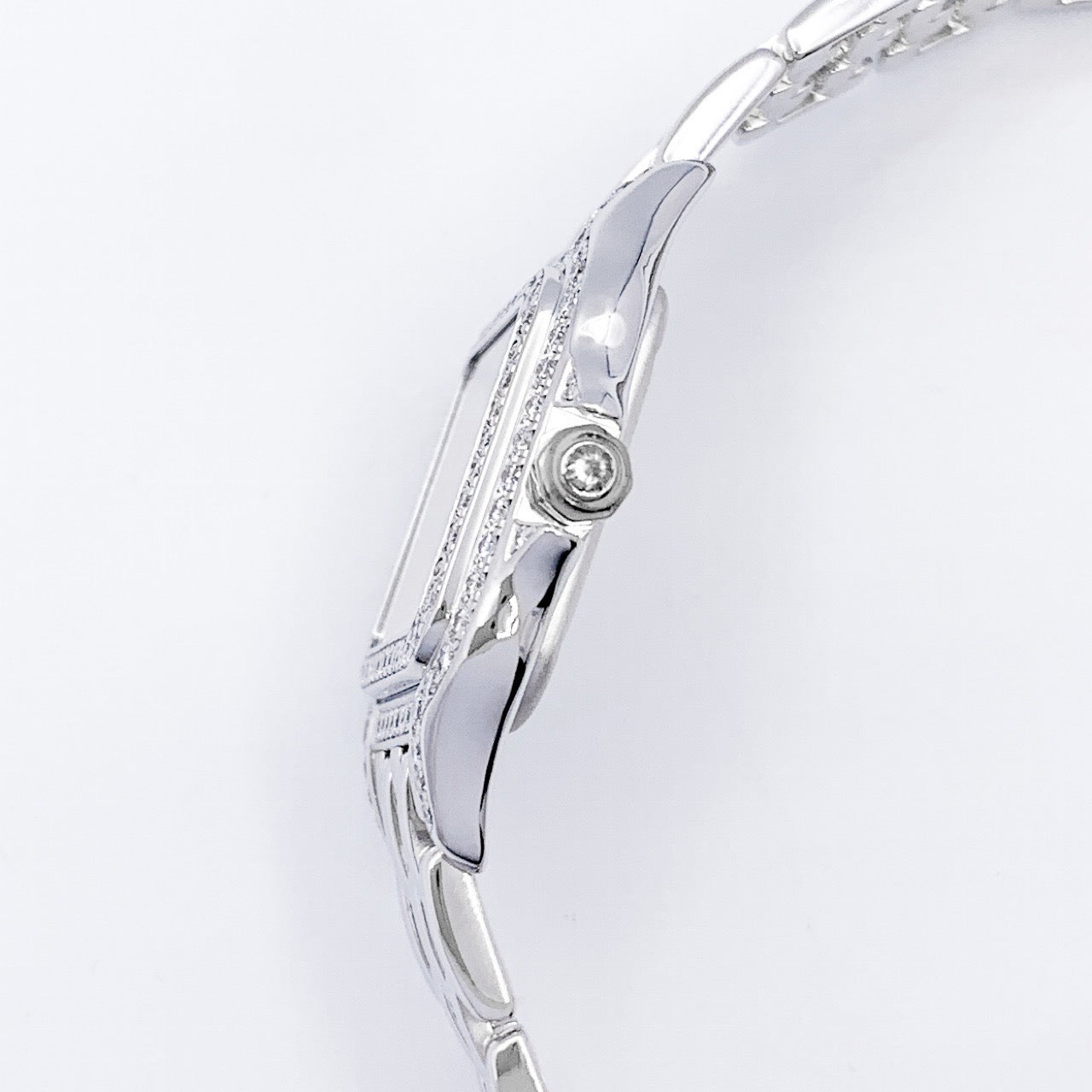 Panther SM K18WG logo dial genuine double diamond 