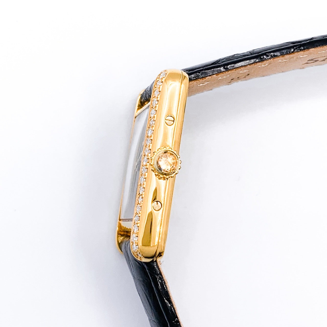 Mast Tank SM Diamond-shaped black Roman dial Gold Diamond 