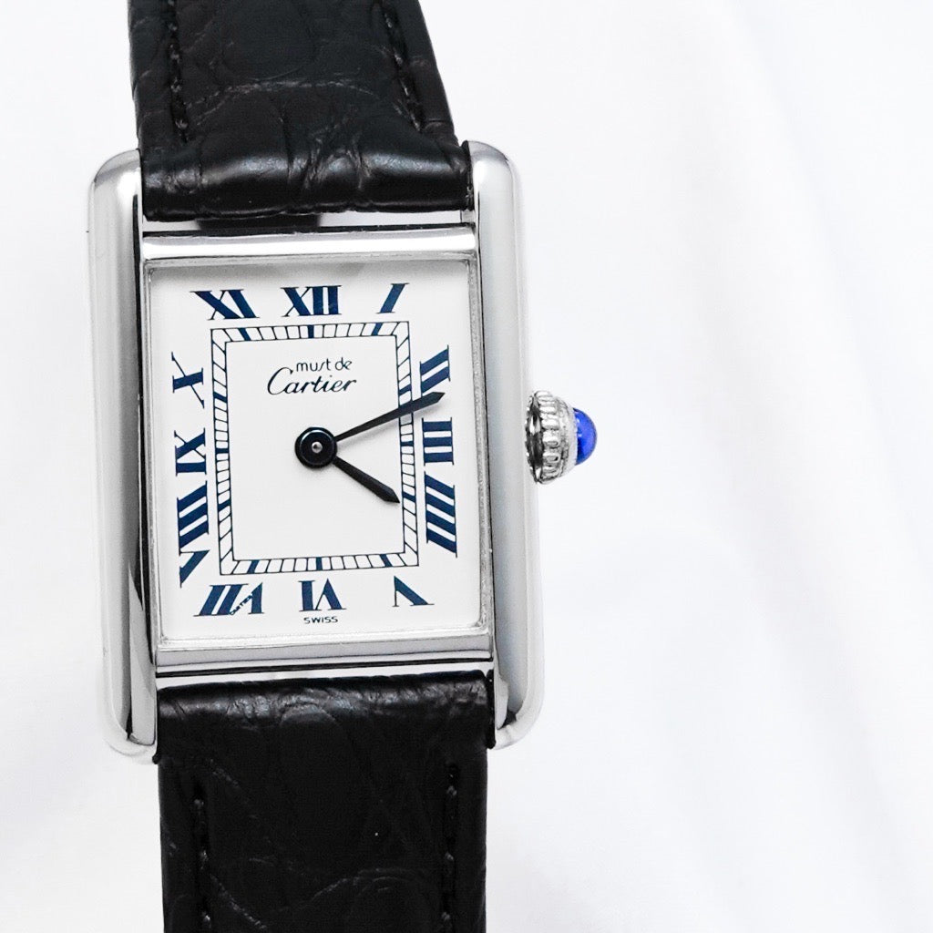 Mast Tank SM Roman White Dial Silver 