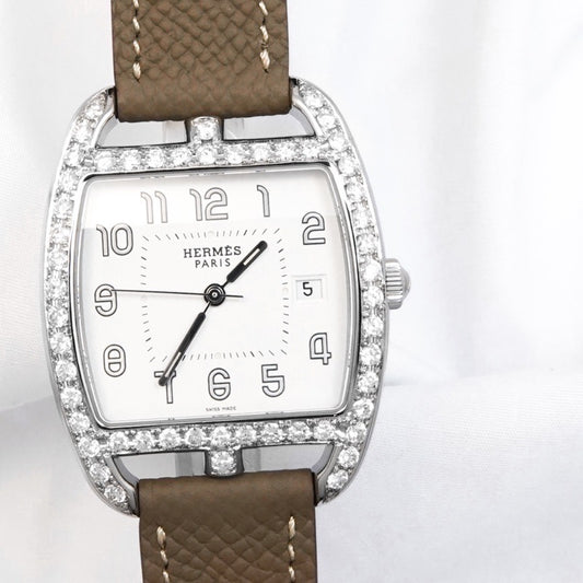 ケープコッド トノー GM SS 白文字盤 ダイヤ