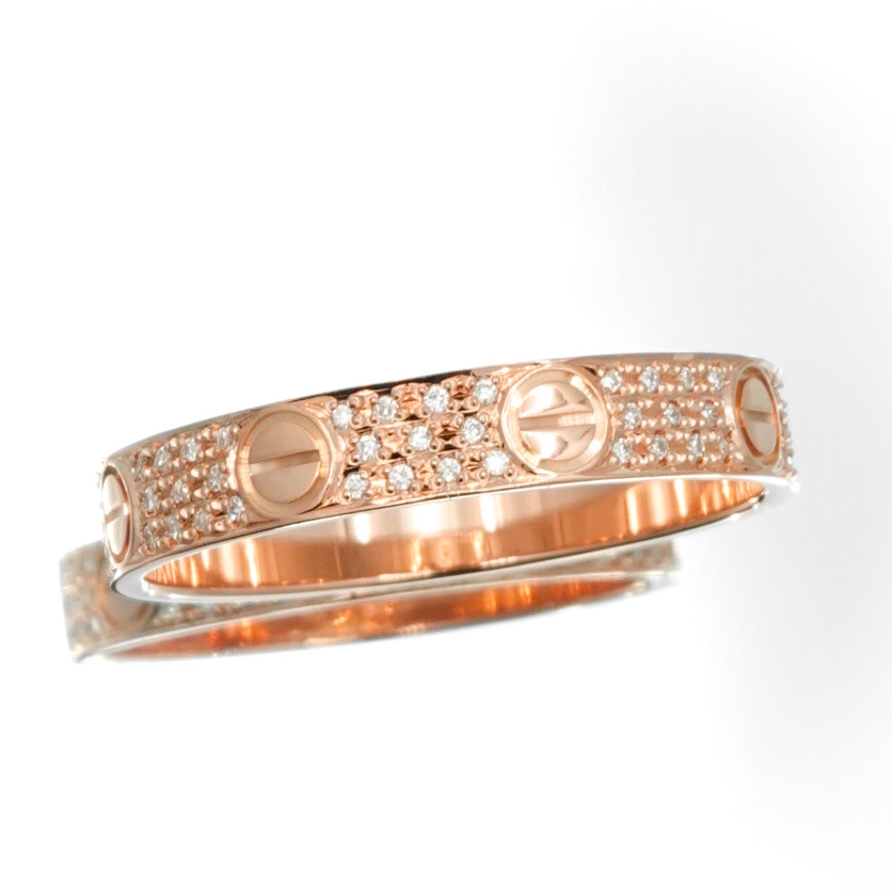 Mini Love Ring Size 17 PG Diamond 