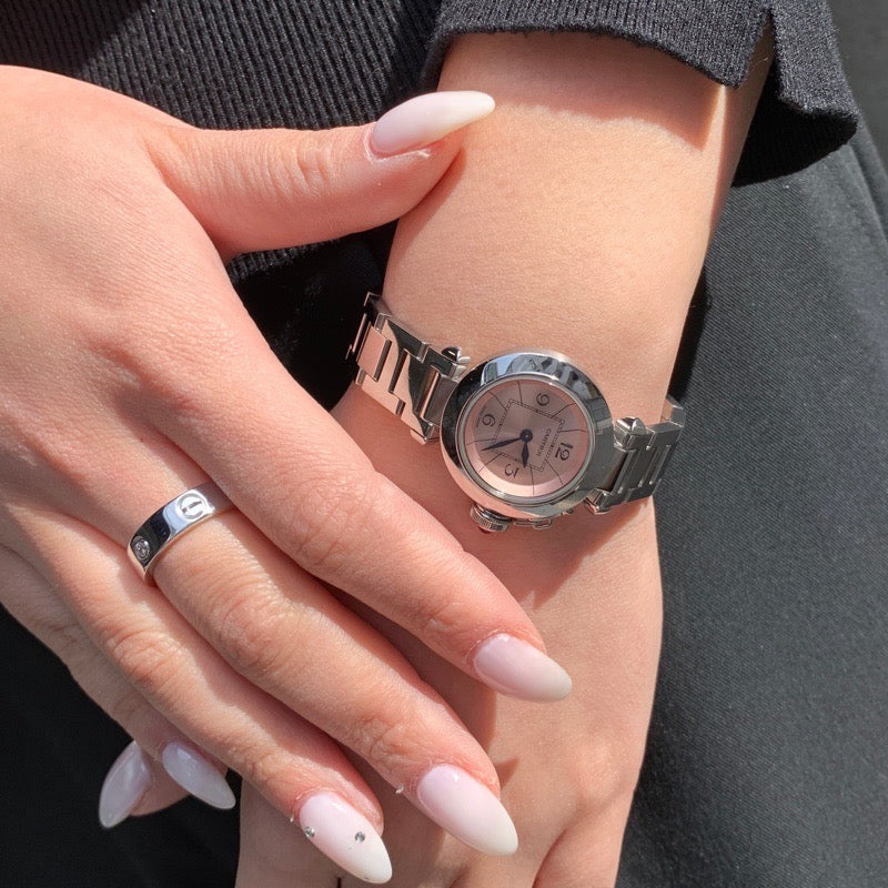 ミス パシャ SS ピンク文字盤