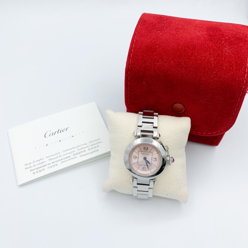 ミス パシャ SS ピンク文字盤