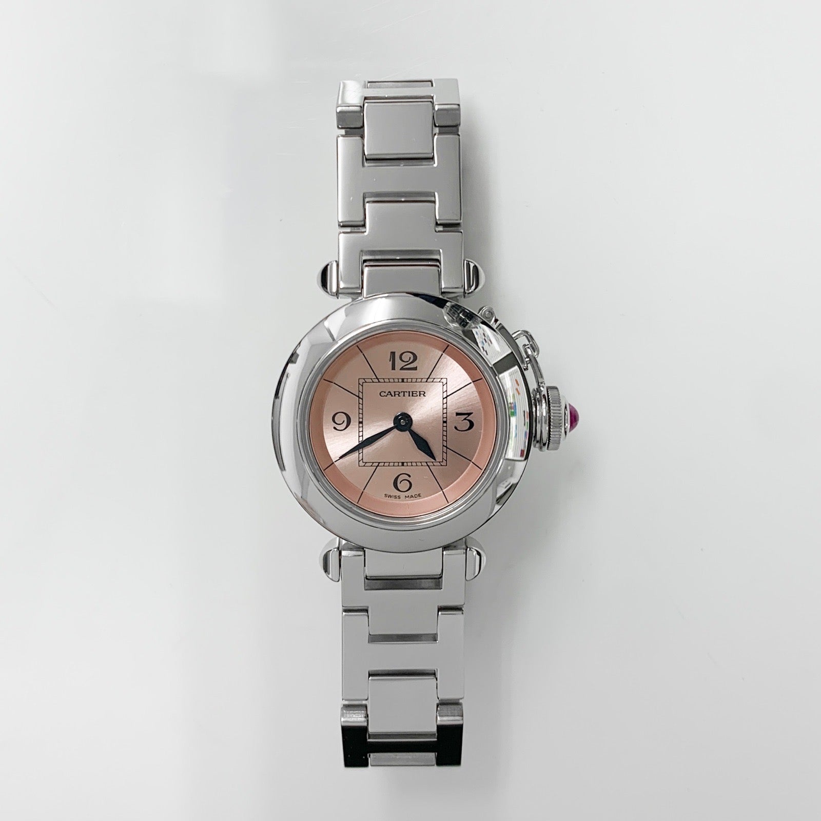 ミス パシャ SS ピンク文字盤